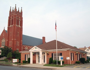 Photo of Bradford branch and link to map